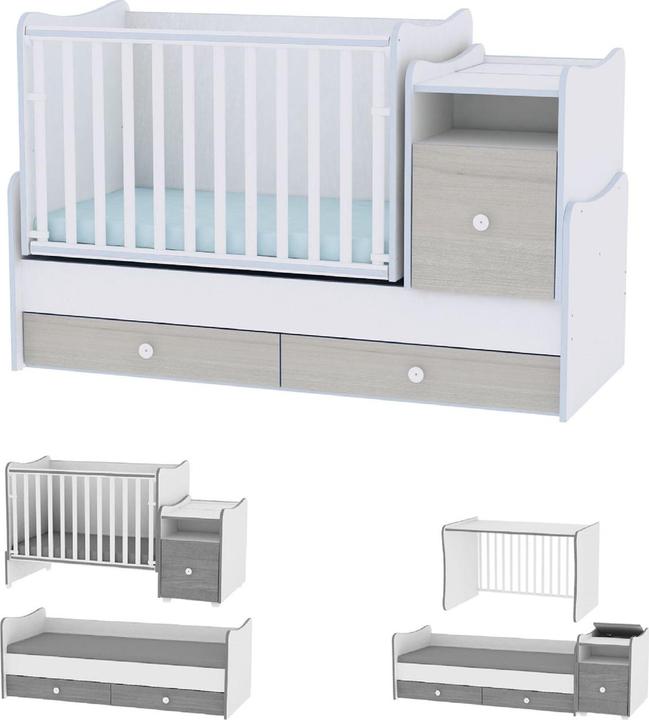 Produktbild Lorelli Babybett Trend Plus 4 in 1 Jugendbett