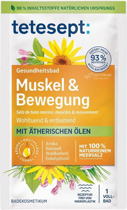 Tetesept Meeressalz Muskel & Bewegung 80g (Badesalz)