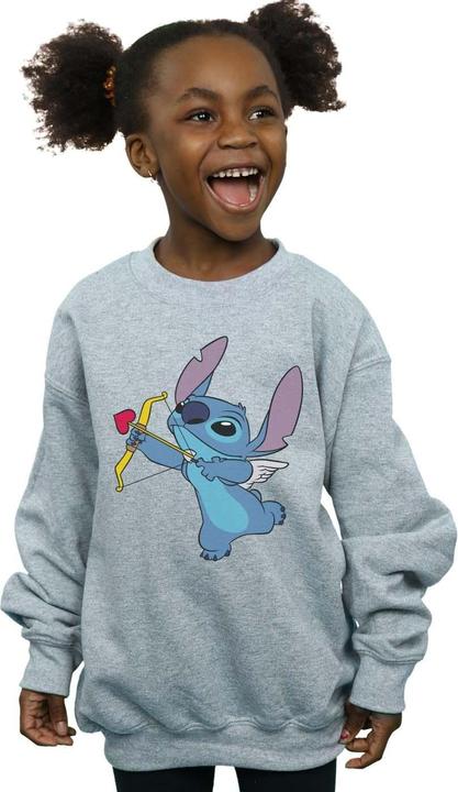 Image du produit Disney - Sweat LILO AND STITCH STITCH CUPID VALENTINES - Fille (128)