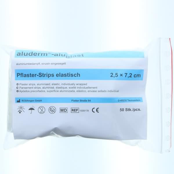 Image du produit Söhngen aluderm-aluplast sparadraps, 2,5 x 7,2 cm (50 x)