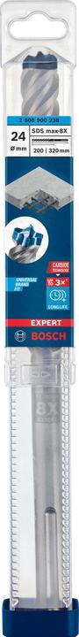 Image du produit Bosch Professional Zubehör Foret marteau Expert SDS max-8X, 24 x 200 x 320 mm (24,00 mm)