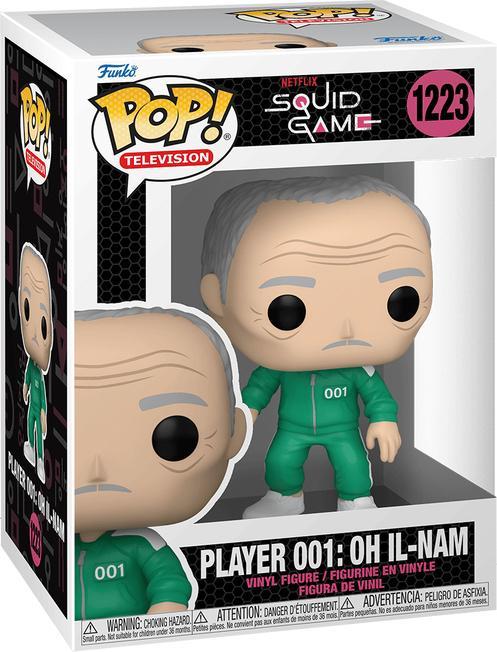 Actual product image Funko Pop! Squid Game : Player 001 Oh Il-Nam