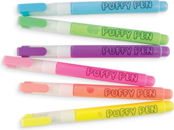 Actual product image Kolorowe Baloniki Coloured balloons Flamastras with 3D (Multicoloured, 6 x)