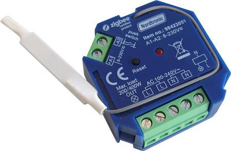Actual product image Nordtronic Box Relay Zigbee