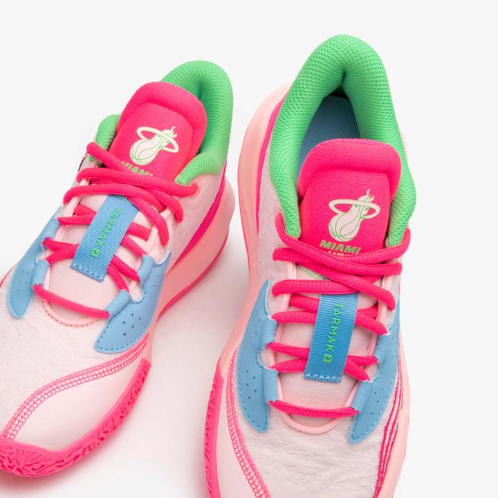 Image du produit Tarmak Chaussures de basket enfants basses NBA Miami Heat - Fast 900 Low-1 rose (37)