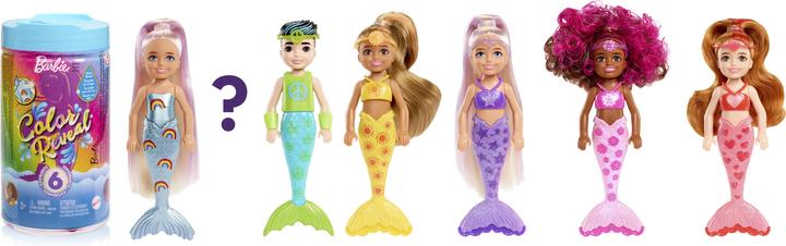 Immagine prodotto Barbie Color Reveal Rainbow Mermaids Chelsea Dolls Assortimento Serie 1