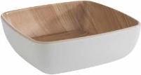 Produktbild APS Skål Frida 0.37 ltr 12.5x12.5x4.5 cm Melamin Hvid/Traelook,12 stk/pk