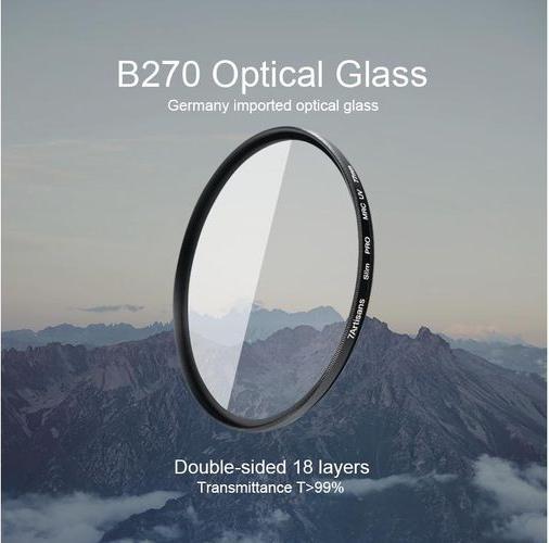 Actual product image 7artisans Lens filter MRCUV - 77 mm (77 mm, UV filter)