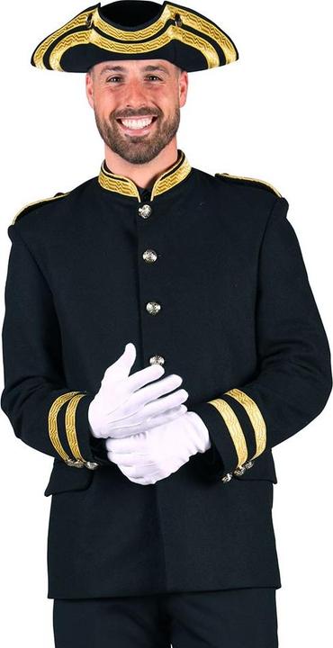 Image du produit Thetru veste homme Tambour Maitre, noir/or (S)