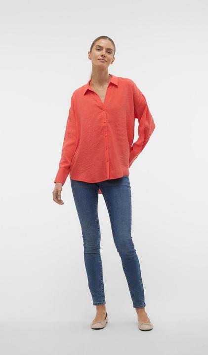 Produktbild Vero Moda Vmqueeny L/S Oversized Shirt Exp Ga Hemd (XL)