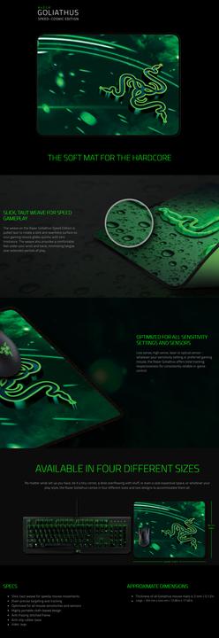 Produktbild Razer Goliathus Speed Cosmic Gaming (L)