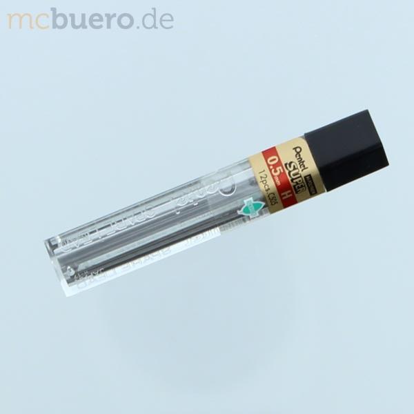 Actual product image Pentel Pencil leads Hi-Polymer Super (Refill, Graphite, 0.50 mm)