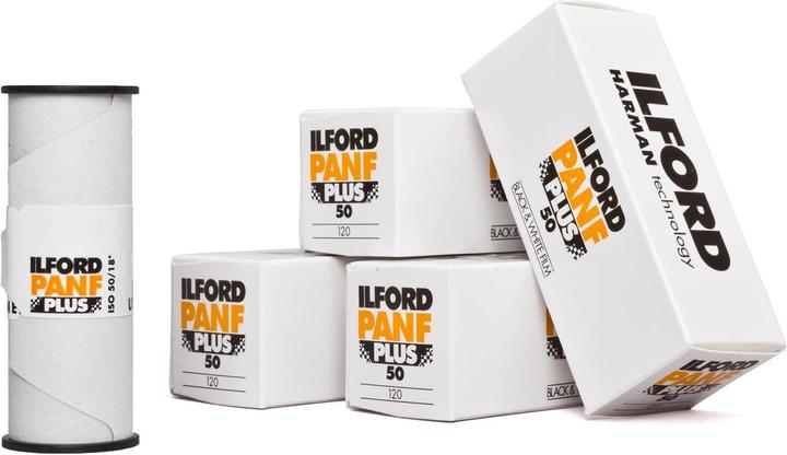 Actual product image Ilford Pan F plus 120