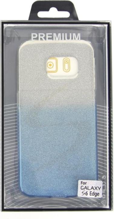 Produktbild OEM TPU Case Shine für Samsung Galaxy S6 Edge blau (Samsung Galaxy S6 Edge)