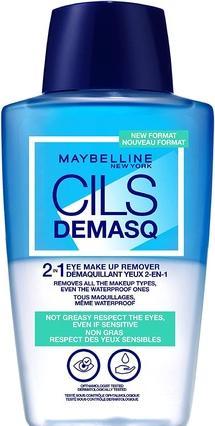 Maybelline New York Bi-Phase Augen-Makeup-Entferner für alle Makeup-Typen einschliesslich wasserfester - Cils Dem (Make-Up Entferner, 150 ml)
