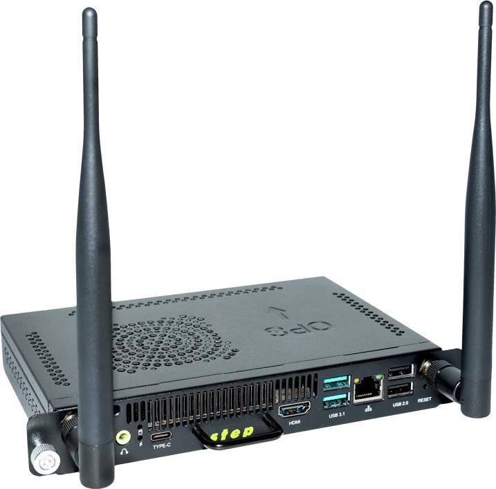 Actual product image Step PC Micro OPS-7117 incl. Windows 11 Pro (Core i7-1165G7 8GB 512GB NVMe SSD Iris Xe Wi-Fi 6E) (Intel Core i7-1165G7, 8 GB, 512 GB, Intel Iris Graphics)