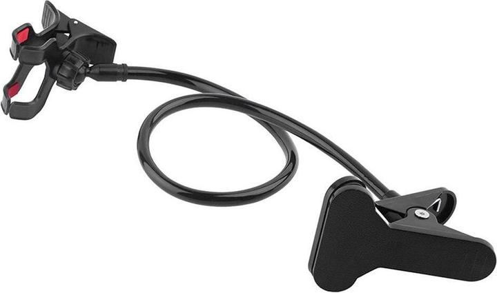 Produktbild JTI Flexibler Telefonhalter mit Klemme - Schwarz