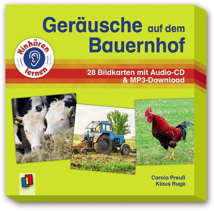 Produktbild Geräusche auf dem Bauernhof (Deutsch, Carola Preuss, Klaus Ruge, 2023)