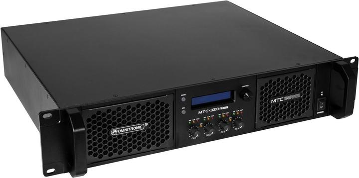 Actual product image Omnitronic MTC-3204DSP 4-channel power amplifier with DSP (Final stage)