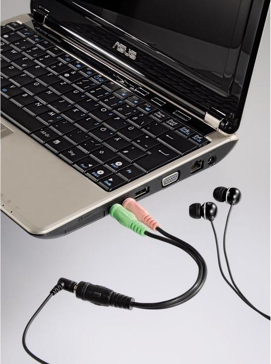 Produktbild Hama Klinken-Adapter (0.10 m, 3.5mm Klinke (AUX))