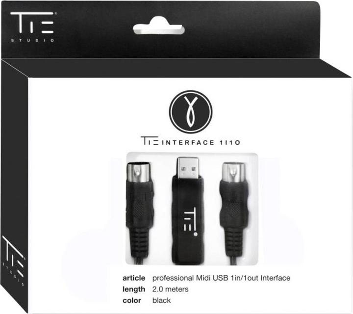 Produktbild TIE Studio MIDI 1i1o (USB)