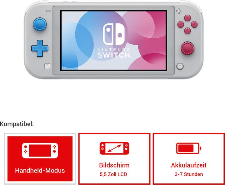 Produktbild Nintendo Switch Lite - Zacian and Zamazenta Edition