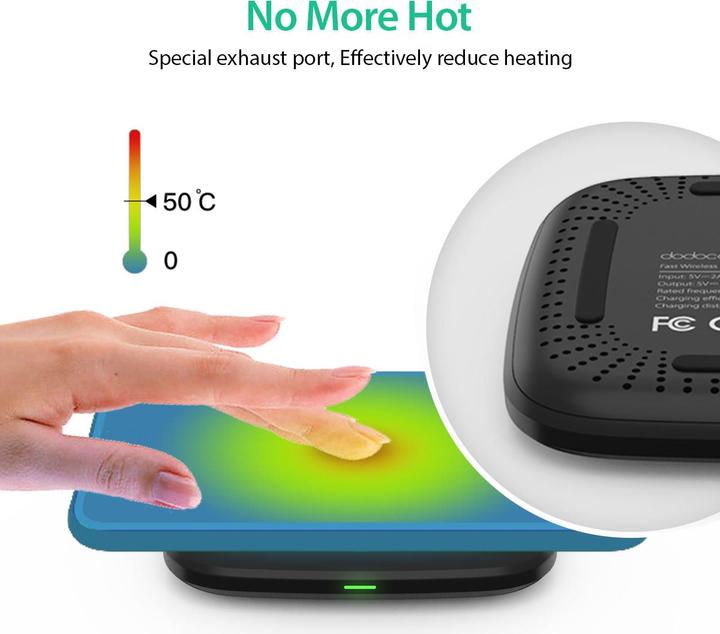 Actual product image Dodocool DA128 Wireless Charger (10 W)