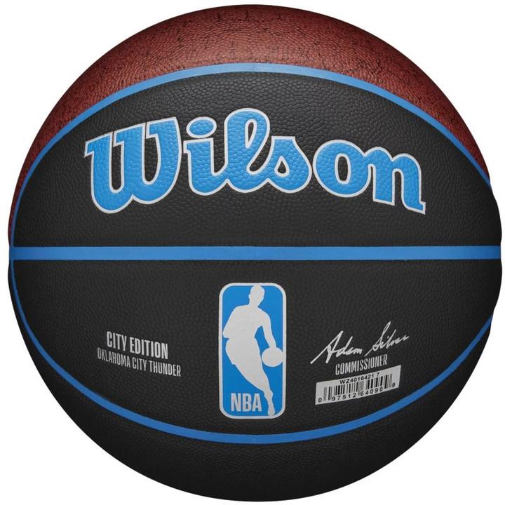 Actual product image Wilson NBA Team City Collector Oklahoma City Thunder Basketball