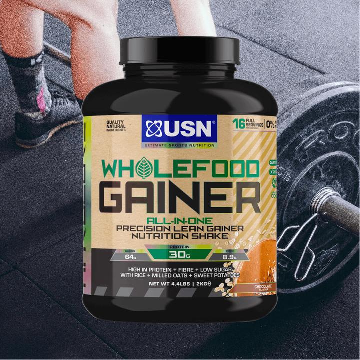Actual product image USN Wholefood Gainer (Chocolate, 1 pcs., 2000 g)