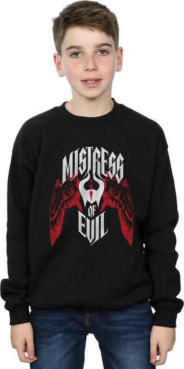 Actual product image Disney Boys Maleficent Mistress Of Evil Wings Sweatshirt (104)