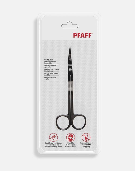 Produktbild Pfaff PF Stickschere 2-fach gebogen 15,2 cm (15.20 cm)