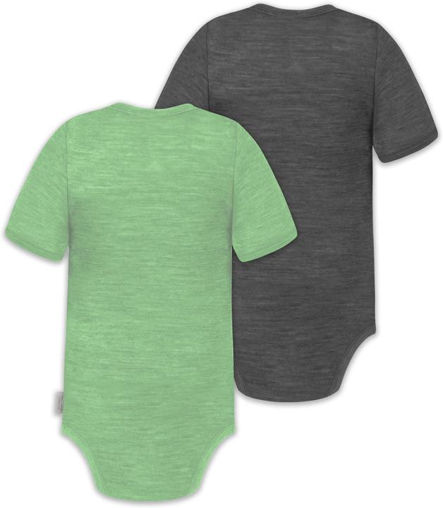 Immagine prodotto Normani Set di 2 body baby merino a maniche corte "Tihoi" - 9317 (92)