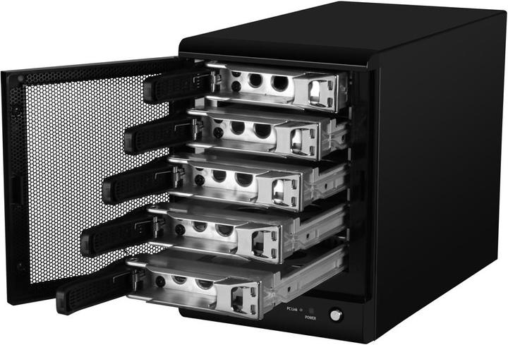 Actual product image Sharkoon 5-bay RAID station (3.5", 2.5")