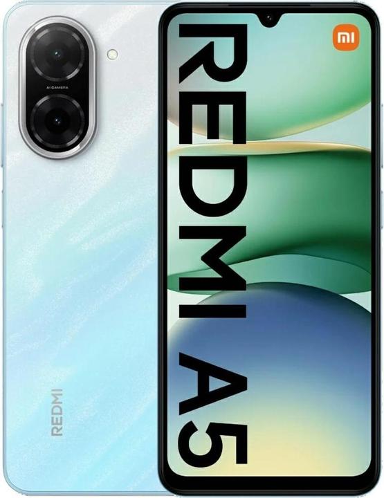 Actual product image Xiaomi Redmi A5 4G Dual Sim 3GB RAM 64GB - Ocean Blue (64 GB, Ocean Blue, 6.88", Dual SIM, 32 Mpx, 4G)