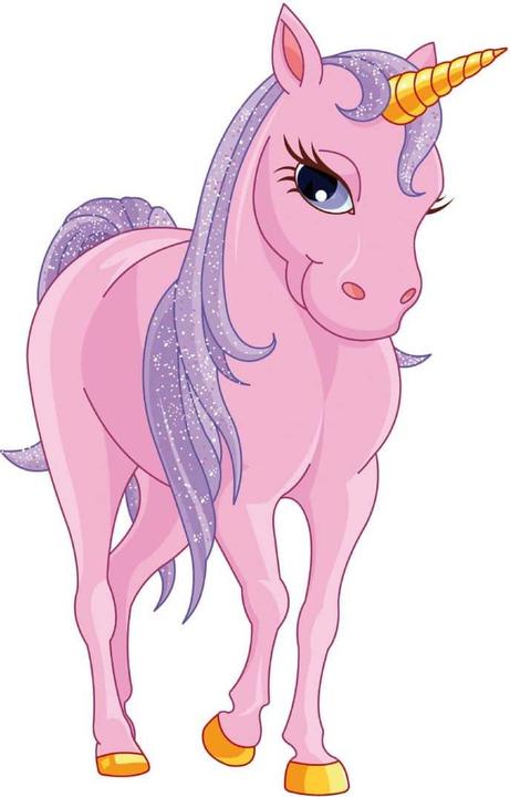 Image du produit Trenddeko Licorne Glamour (60 x 94 cm)