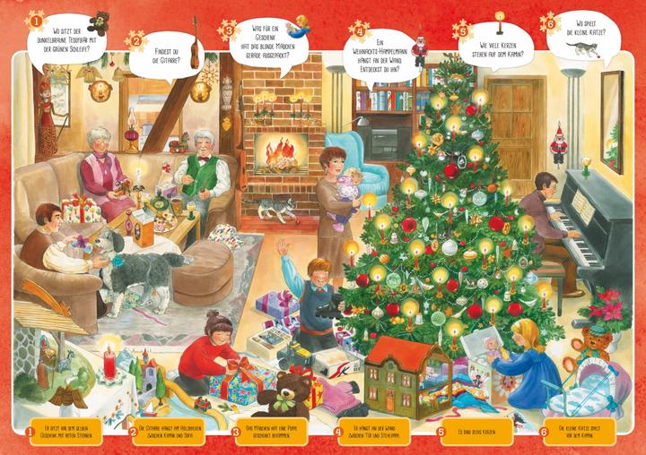 Produktbild Weihnachtswimmelbuch (Deutsch, Anne Suess, 2022)