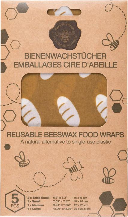 Image du produit Nuts Tissus en cire d'abeille (5 x)