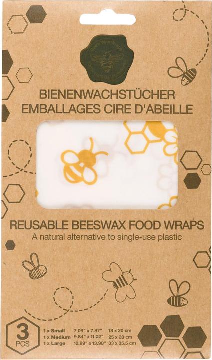 Image du produit Nuts Tissus en cire d'abeille (3 x)
