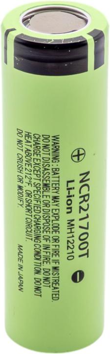 Purecrea Li-Ion Akku 3.7V 4800mAh NCR21700T mit Flachpol (1 Stk., 21700, 4800 mAh)