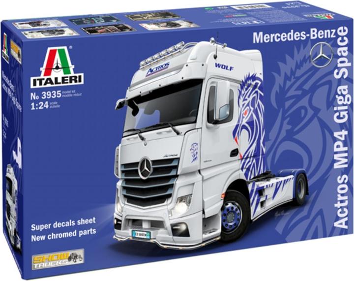 Image du produit Italeri Modèle de camion 1:24 M B Actros MP4 Show GigaSpace