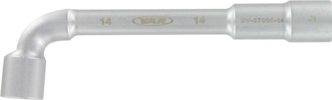 Actual product image VAR 14MM HEXAGON SPANNER L-TYPE 14MM, DOUBLE-SIDED
