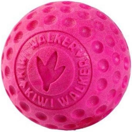 Kiwi Walker Dog Toy Ball Pink, M, Ø 8 cm (Dog chew toy)