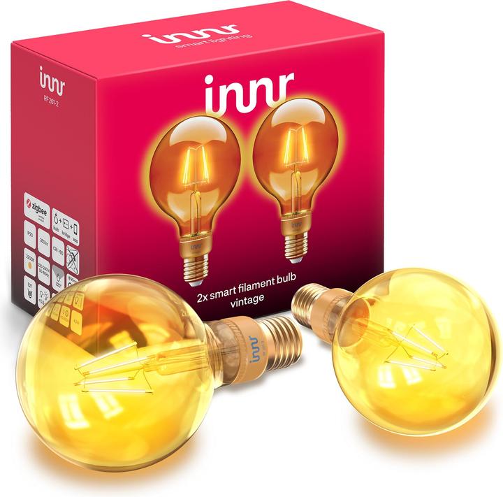 Produktbild Innr Smart Vintage (E27, 4.20 W, 390 lm, 2 x, F)