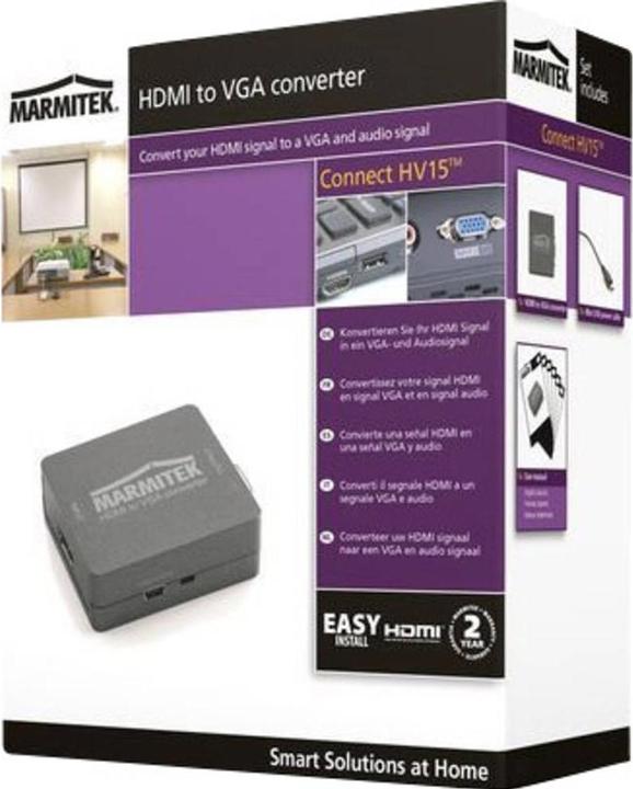 Actual product image Marmitek Connect HV15 (Digital -> Analog)