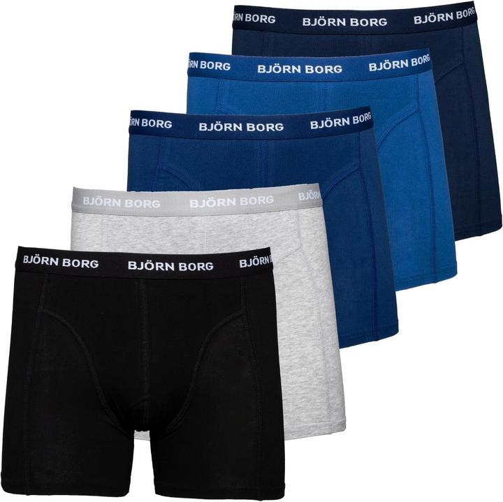 Produktbild Björn Borg Boxershorts Casual Stretch (S, 5er Pack)