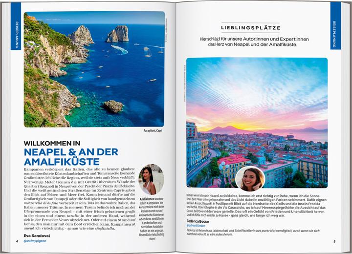 Produktbild Reiseführer Neapel & Amalfiküste (Deutsch, Eva Sandoval, Federica Bocco, 2023)