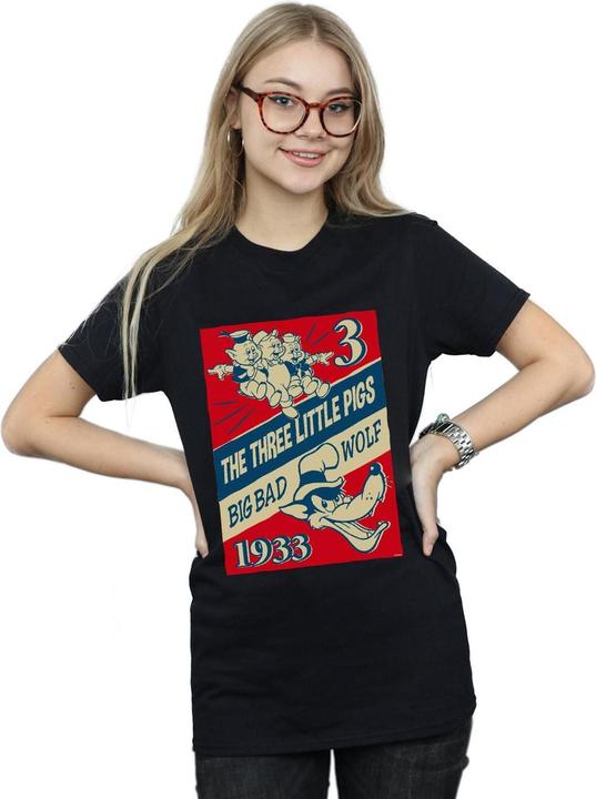 Produktbild Disney Three Little Pigs And The Big Bad Wolf TShirt (XL)