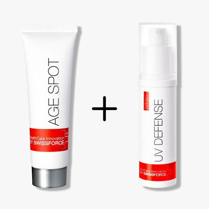 Swissforce Duo Anti-Pigment Stains (30 ml, 24h cream, SPF 50+)