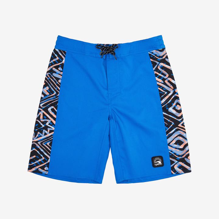Actual product image Olaian Boardshorts Surfen Jungen 900 Band blau (10, 11, 12)