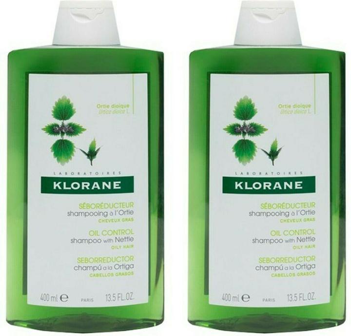 Klorane champu ortiga 2x400ml ba (800 ml)